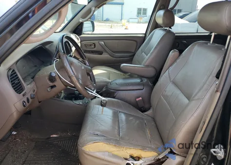 2002 Toyota Sequoia Limited from USA, damaged, VIN 5TDBT48A82S102991